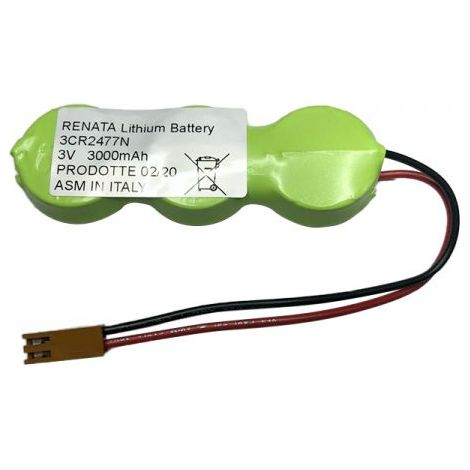 Renata Batteria litio CR-2477-3RX 3 V - 3000 mAh GE Fanuc RX7i PLC