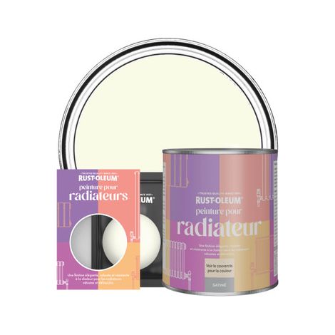 Peinture pour Radiateur, Finition Satinée - Sablé (1/3)