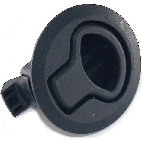 Verrou de trappe à fermeture affleurante et à verrouillage par pression pour bateau, camping-car, caravane, remorque - Noir/blanc/bleu/rouge/gris - FFY (1/4)