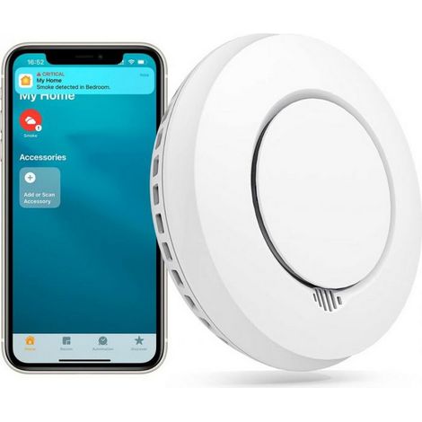 Allarme rilevatore di fumo Wifi Meross Gs559a
