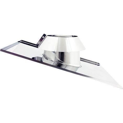 Faldale inclinato da 140mm in acciaio inox 6 decimi aisi 304 (1/2)