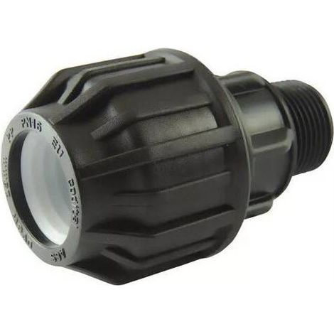 Raccord de compression avec filetage male BSP Ø A: 50mm Ø B: 2'' (1/3)