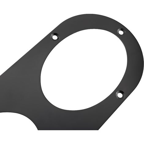 Déflecteur d'air universel en aluminium pour pare-chocs arrière, panneau diffuseur de course, kit de 2 pièces, style tuning auto (1/5)