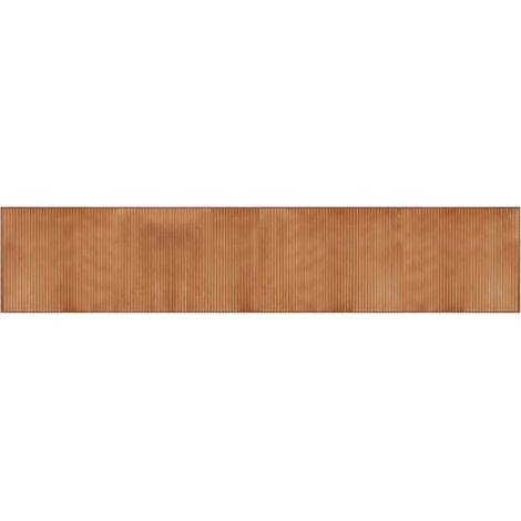 Tapis rectangulaire naturel 60x300 bambou (1/5)
