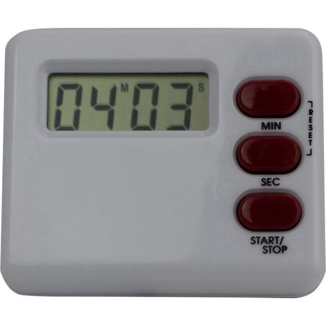 EUROTIME M902012C Timer Weiß, Rot digital (1/4)