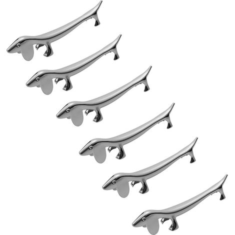 Besteckhalter-Set, 6-teilig – Hübscher Halter für Essstäbchen und Messer, aus robuster Zinklegierung (1/5)