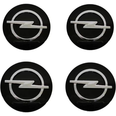 Opel Tigra 2004-2009 Car Wheel Center Hub Caps 4pcs Hub Caps Center Caps Wheel Covers Replacement Accessories 64mm - Black MUMU (1/3)