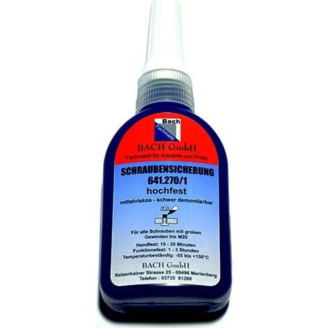 MD-Schraubensicherung 641.270/1 Flasche 50g (1/6)