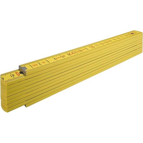Stabila Holz-Gliedermaßstab Type 400 14556 Metro ad asta 2 m Legno di faggio (1/3)