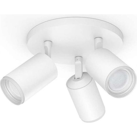 Philips Hue Fugato Foco de superficie con 3 puntos de luz (Blanco) Luz blanca y de color - White and Color Ambiance (1/3)
