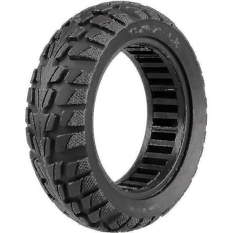 Pneu plein 10 pouces 10x2.70-6.5 pour scooter, sans chambre à air, increvable et anti-éclatement, pour scooter de mobilité ou chariot. (1/5)