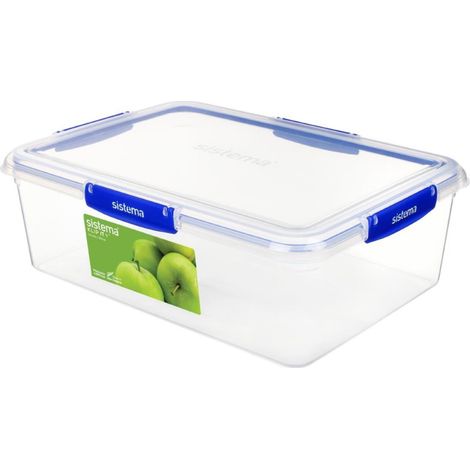 Boîte alimentaire rectangulaire Klip It Plus 7,5L - 355 x 235 x 120 mm - SISTEMA (1/5)