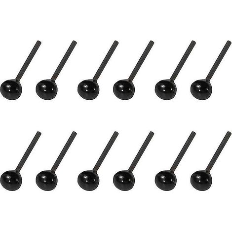 50 Paar schwarze Sicherheitsaugen