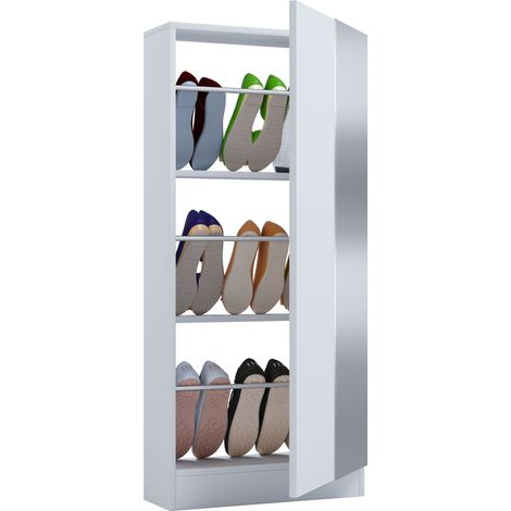 Scarpiera portascarpe Fulisa L specchio 112x50x17 - VCM