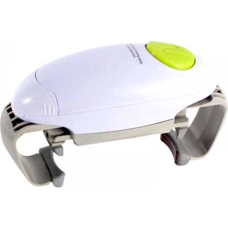Electric can opener with two handles - green button model - Electric can opener with two handles - green button model (1/5)