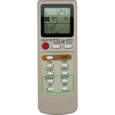 Convient à la Télécommande Climatiseur Modèles Spécifiques Compatible MSD-09NV-H1 MSH-J09NV - AUTRES (1/4)