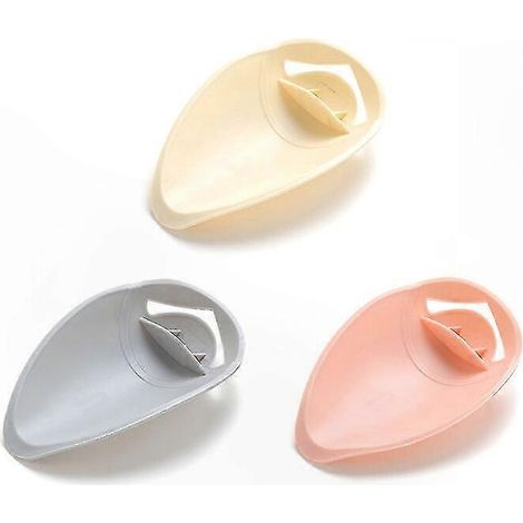 Wasserhahnverlängerung für Waschbecken, 3er-Set, höhenverstellbar für Kinder und Babys, Bad und Küche, rosa, grau und beige (1/5)