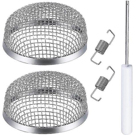 Composants compatibles pour la grille de ventilation en acier inoxydable des véhicules de loisirs, utilisée pour la prévention des insectes. (1/5)
