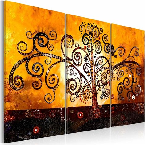 Tableau arbre solaire - 90 x 60 cm (1/4)