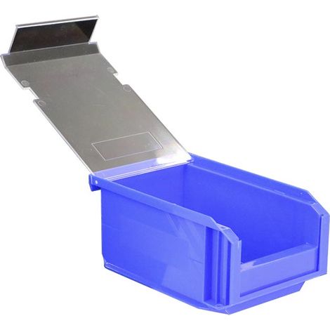 Bac Européan 1L Bleu avec Couvercle Pivotant - 5044063
