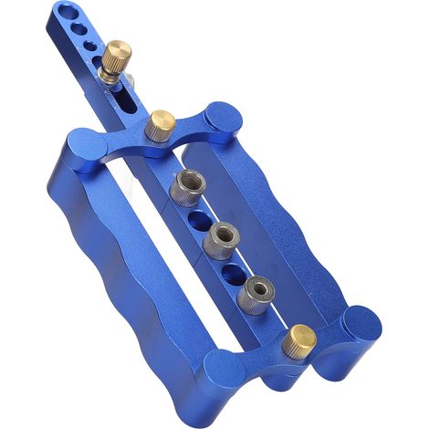 Jig d'assemblage à tourillons pour bois - Multi tailles 17‑60mm - Outil de bricolage robuste et facile pour joints précis (1/5)