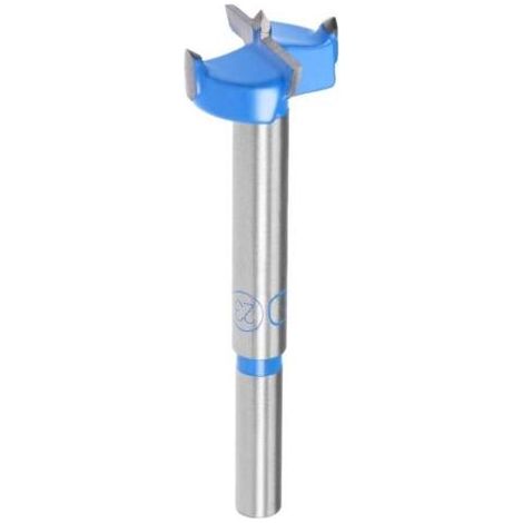 Mèche Pour Défonceuse Forets 23mm Tungstène Carbure Bois Ouvre tarière Travail Bois Charnière Trou Forage Alésage Mèche Coupeur Bleu Gris (1/5)