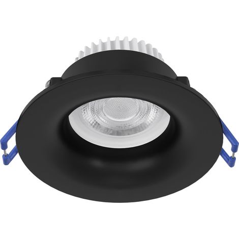 Faretto Incasso Moderno Salabate Alluminio Nero Led 5W 540Lm Ip65 (1/4)