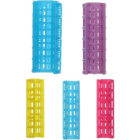 Set mit 36 selbstklemmenden Lockenwicklern für welliges Haar, DIY-Lockenwickler – 6,70 x 2,50 x 2,50 cm – verschiedene Farben (1/4)