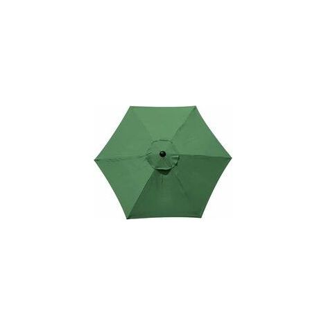 Ersatzbezug für Sonnenschirm, 6 Streben, 2 m, wasserdicht, UV-beständig