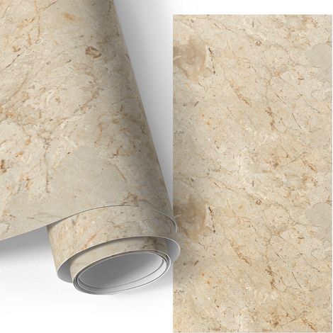 Klebefolie für Möbel - Möbelfolie - Selbstklebefolie - Küche folieren - Dekorfolie - Einfach zu reinigen - Marmor-Textur 50x100 cm