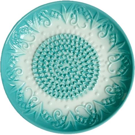 Rallador de ajos de cerámica - Rallador de cocina con relieve (1/5)