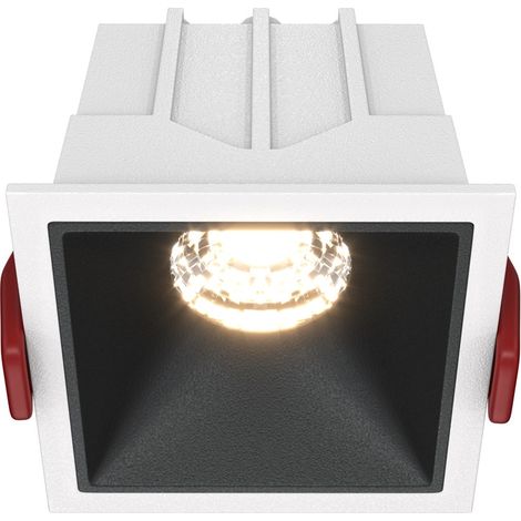 Maytoni Alfa spot encastré carré LED 10W 3000K blanc (1/2)