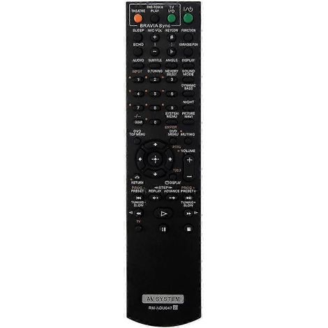 Commande à distance pour AV DAV-DZ280 DAV-DZ660 DAV-DZ860 DAV-DZ680 DAV-DZ780 HCD-DZ750 RM-ADU047 RM-ADU05) (1/5)