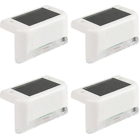 Lot de 4 lampes solaires étanches
