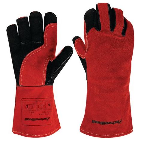 Schweißkraft Schweißerhandschuh XL Schutzgas geeignet doppellagige Handfläche (1/5)