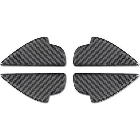 Garniture de cache de poignée de porte intérieure en fibre de carbone compatible avec Demio 2, 3, 6, -3, -5, -7, -9 et MX-5 (2017-2018). (1/5)