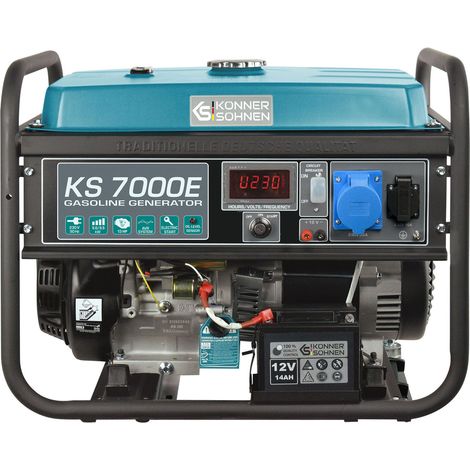 Benzin-Stromerzeuger Könner & Söhnen KS 7000E, 5,5 kW, Elektrostart, AVR (1/5)