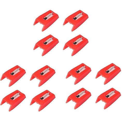 12 pièces Record Player Needles, universel de rechange Stylus Needles de rechange Stylus Needles pour Vinyl Record Player (1/5)