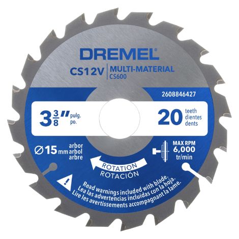 Dremel Cutting DREMEL Blueprint Multi-Material blade (CS600) 2608846430 (1/3)
