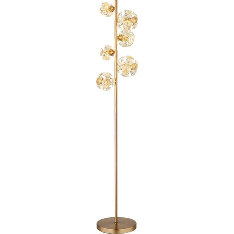 Globo - lampada da tavolo - VIRINA - oro - vetro - lampada di