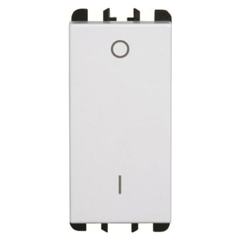 Urmet Simon Nea Interruttore 1 modulo 2P 16AX bianco - 10162.B
