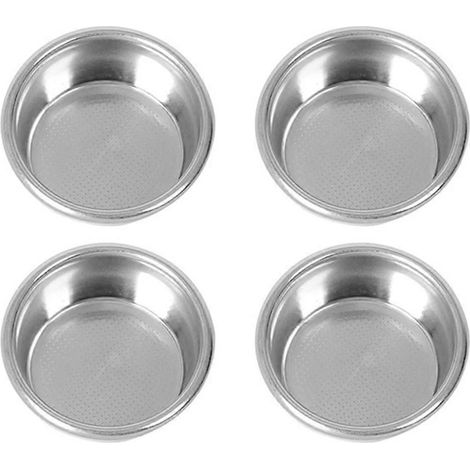 Porte-filtre à espresso sans fond, kit de 4 paniers, diamètre 54 mm, compatible avec Breville/Sage Barista.-AquaForge (1/5)