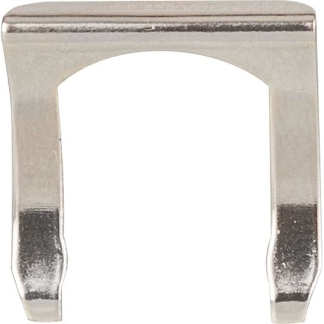Serratura per cassetta postale con lucchetto a clip tipo U cromato 19x20