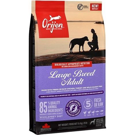 Orijen Grande Raza Adulto Alimento Perro Beige 11,4 kg