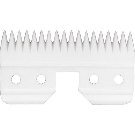 1 Pièce de Coupe-Lame de Rechange, Lame Mobile en Céramique de 18 Dents, pour animaux de Compagnie/Humains, compatible avec la Tondeuses à Cheveux AG/A5(1 Pièce, Blanc) (1/4)