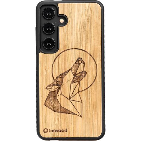 Bewood Holzhülle für Samsung Galaxy S24 WOLF OAK (1/4)