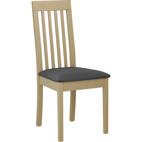 Silla Victorville 347, Roble Sonoma, 96x47x53cm, Tapiz, De madera, Madera (1/4)