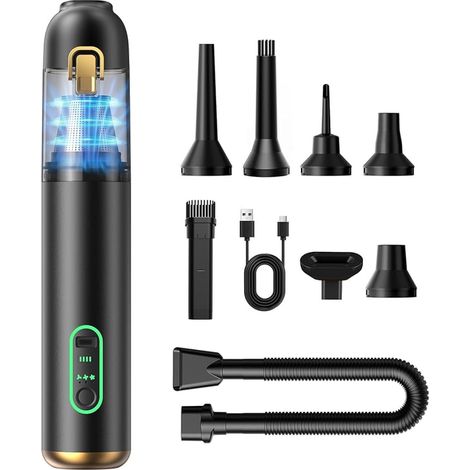Car Vacuum Cleaner Handheld Vacuum Cleaner Wireless Gold (1/5)