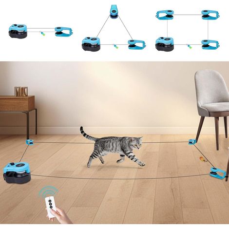 Indoor electric cat treadmill, smart automatic rotating toy, encourages cats to exercise, lose weight and relieve anxiety (1/5)