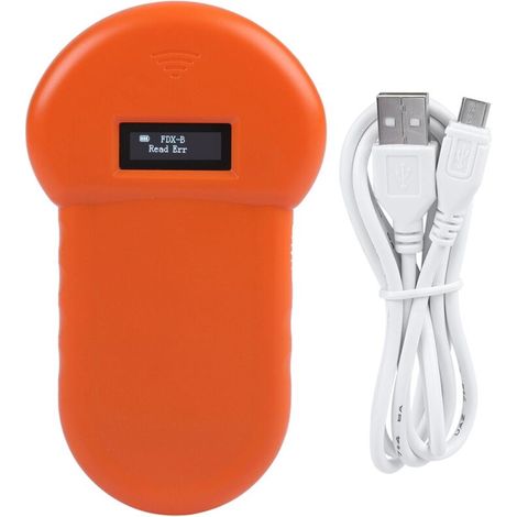 Handscanner mit 134,2 kHz LCD-Display und RFID-Hundechip (1/5)